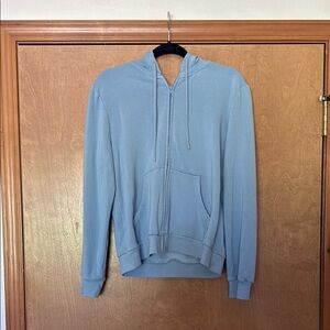 Eddie Bauer Soft Blue Fleece Hoodie